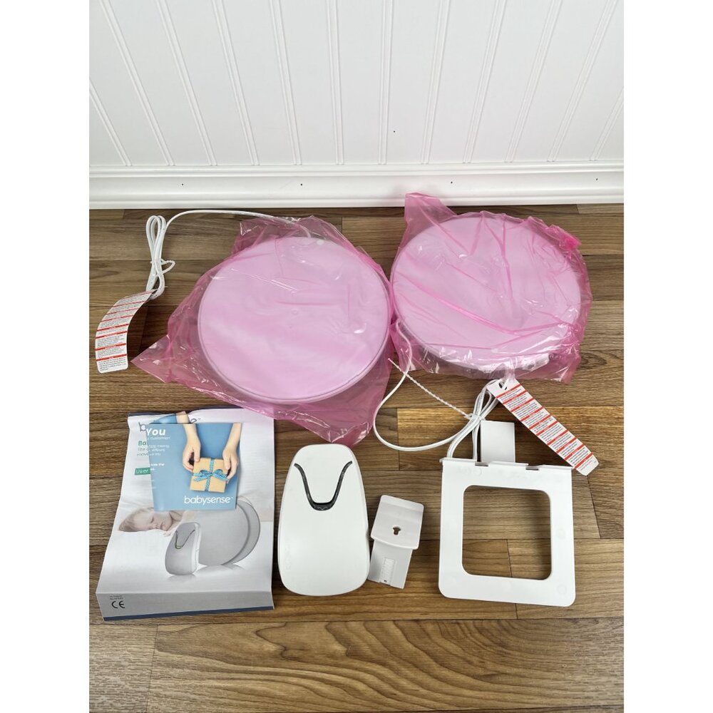 BabySense 7 Movement Baby Monitor - White (BSN-BS7) NO MONITOR - Picture 2 of 10